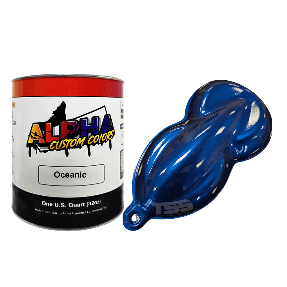 Oceanic Paint Basecoat - The Spray Source - Alpha Pigments