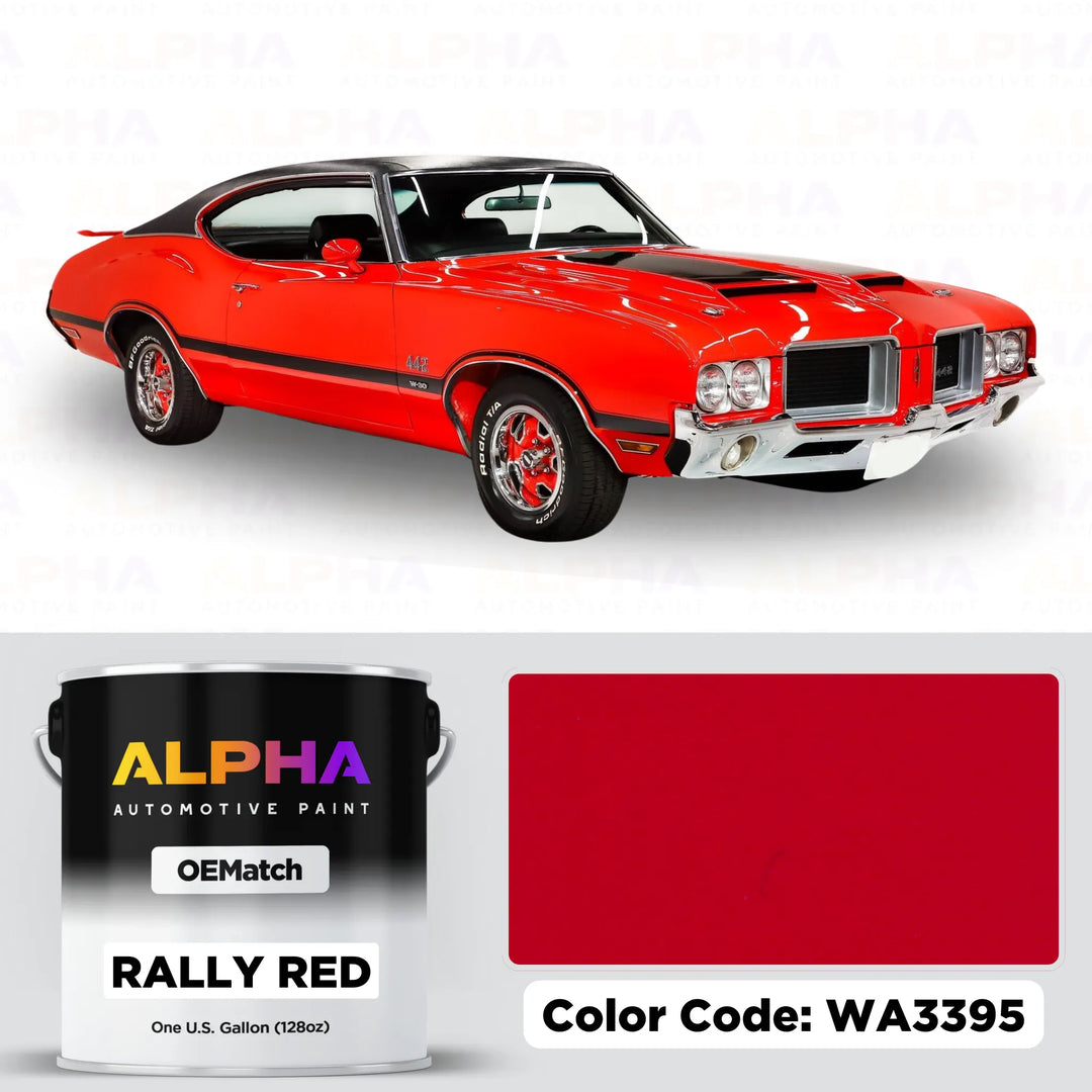 Oldsmobile Rally Red WA3395 | OEMatch Basecoat