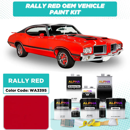 Oldsmobile Rally Red WA3395 | OEMatch Vehicle Paint Kit