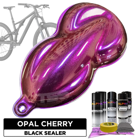 Opal Cherry Bike Paint Kit