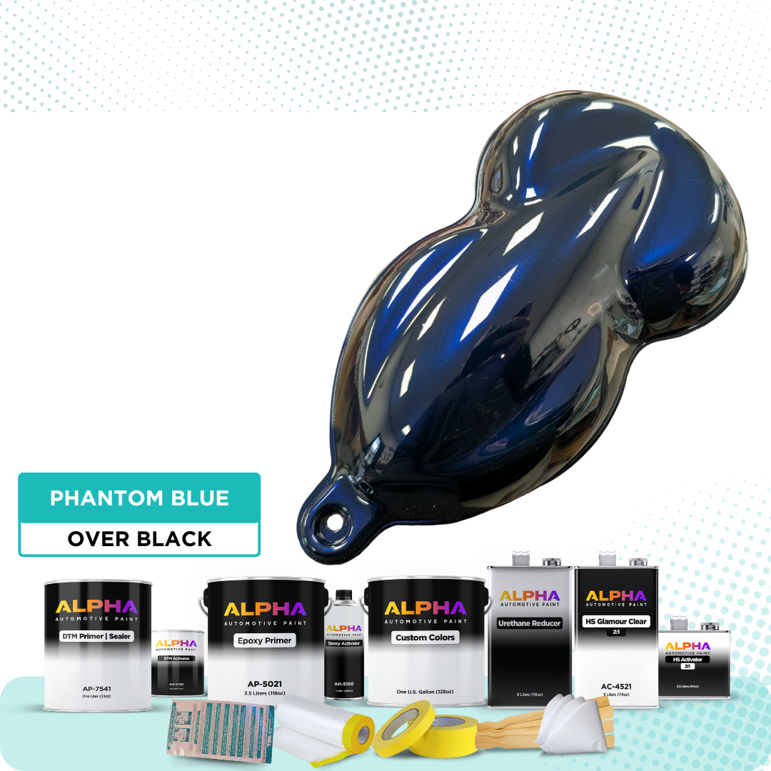 Phantom Blue Vehicle Paint Kit