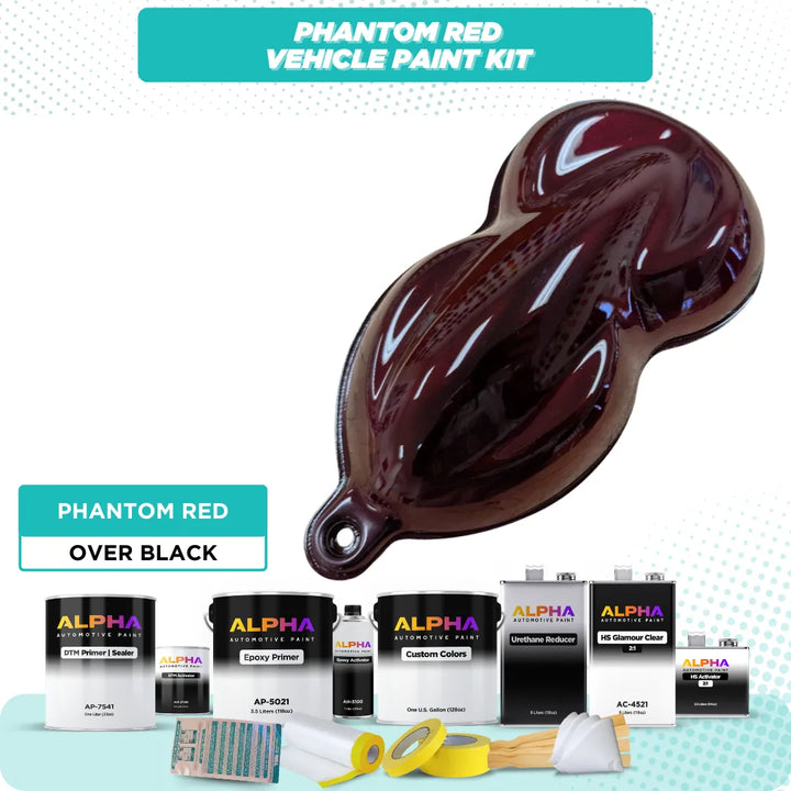 Phantom Red Vehicle Paint Kit