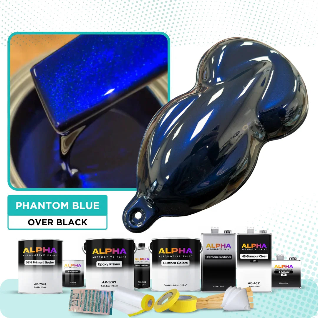 Phantom Blue Vehicle Paint Kit