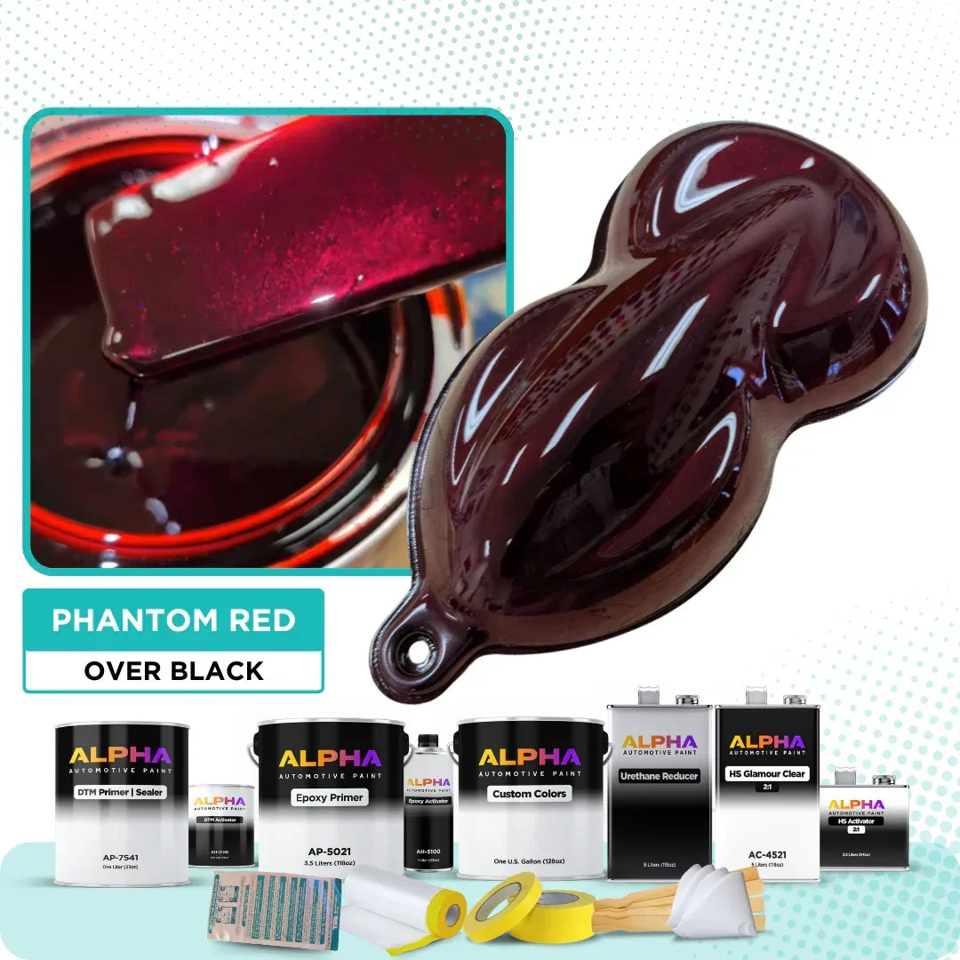 Phantom Red Vehicle Paint Kit – The Spray Source