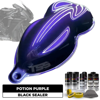 Potion Purple Motorcycle Paint Kit