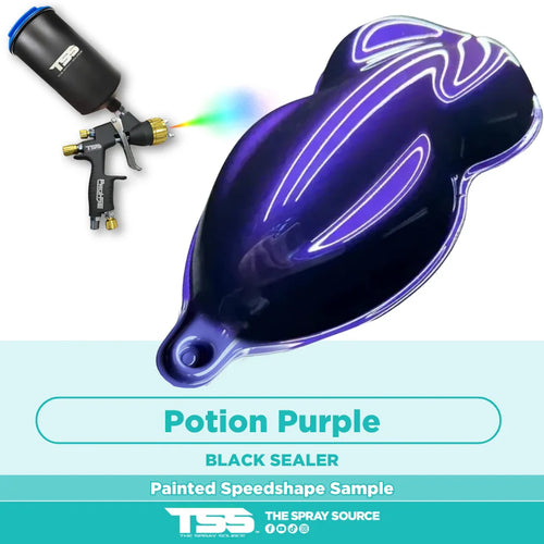 Potion Purple Painted Sample (Black Ground Coat)
