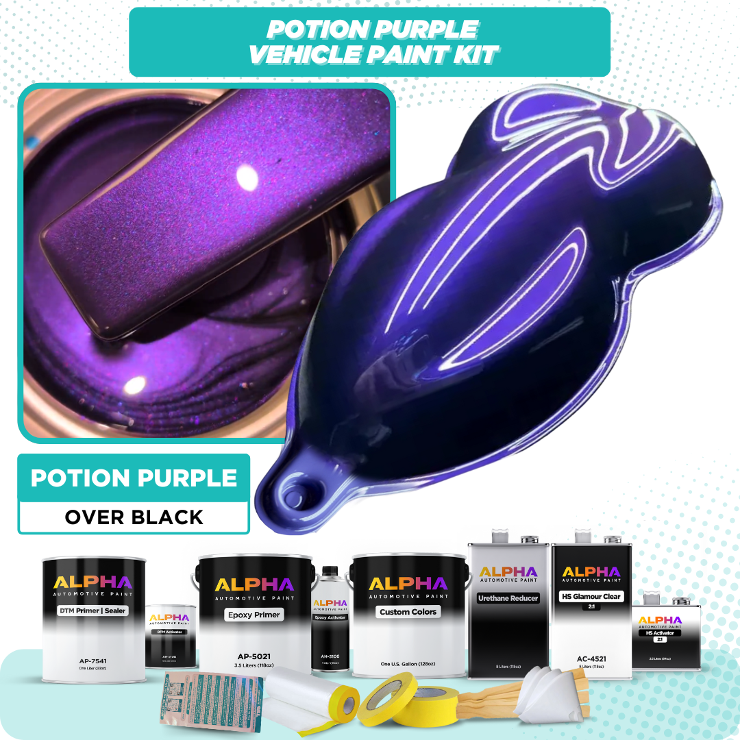 Potion Purple Vehicle Paint Kit