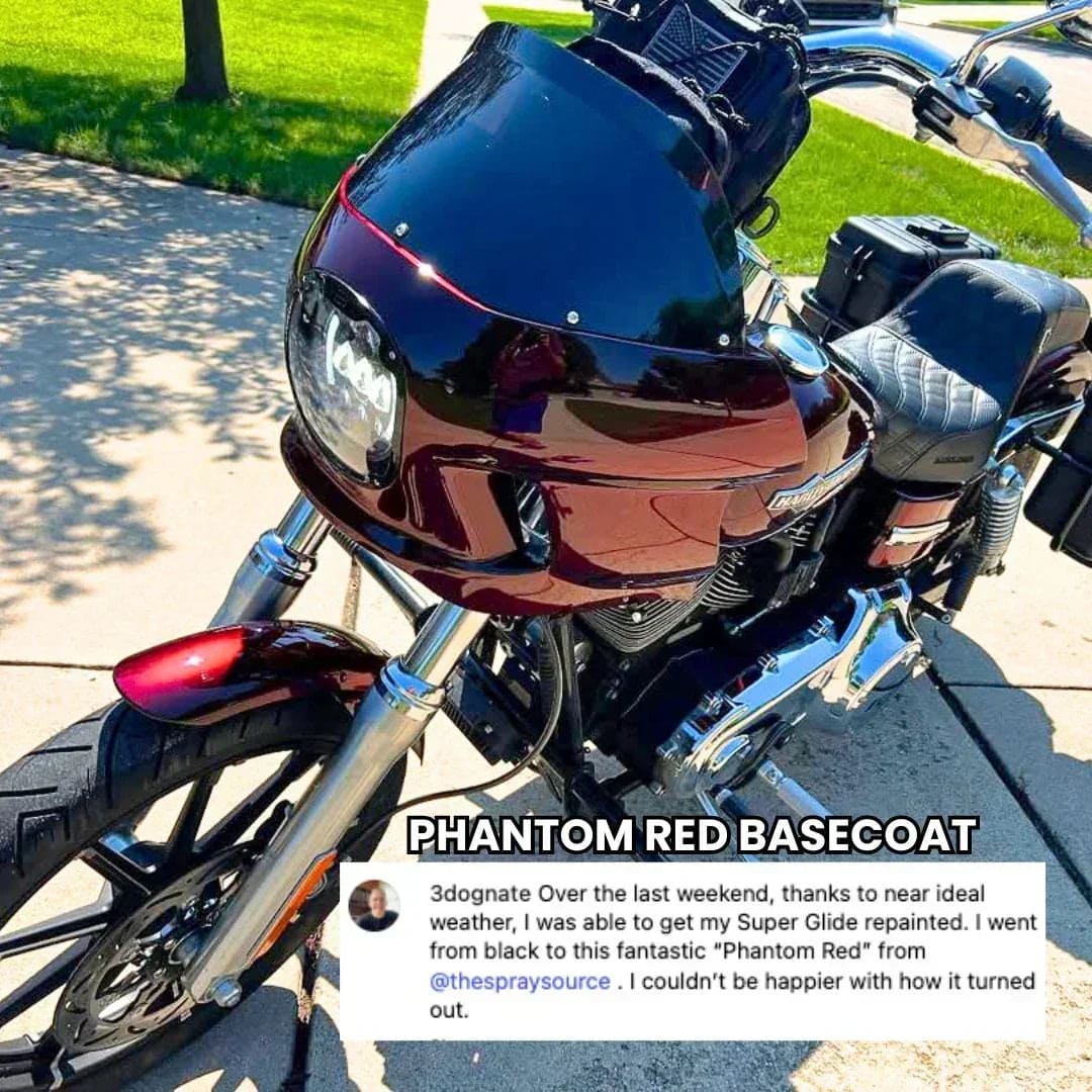 Phantom Red Motorcycle Paint Kit