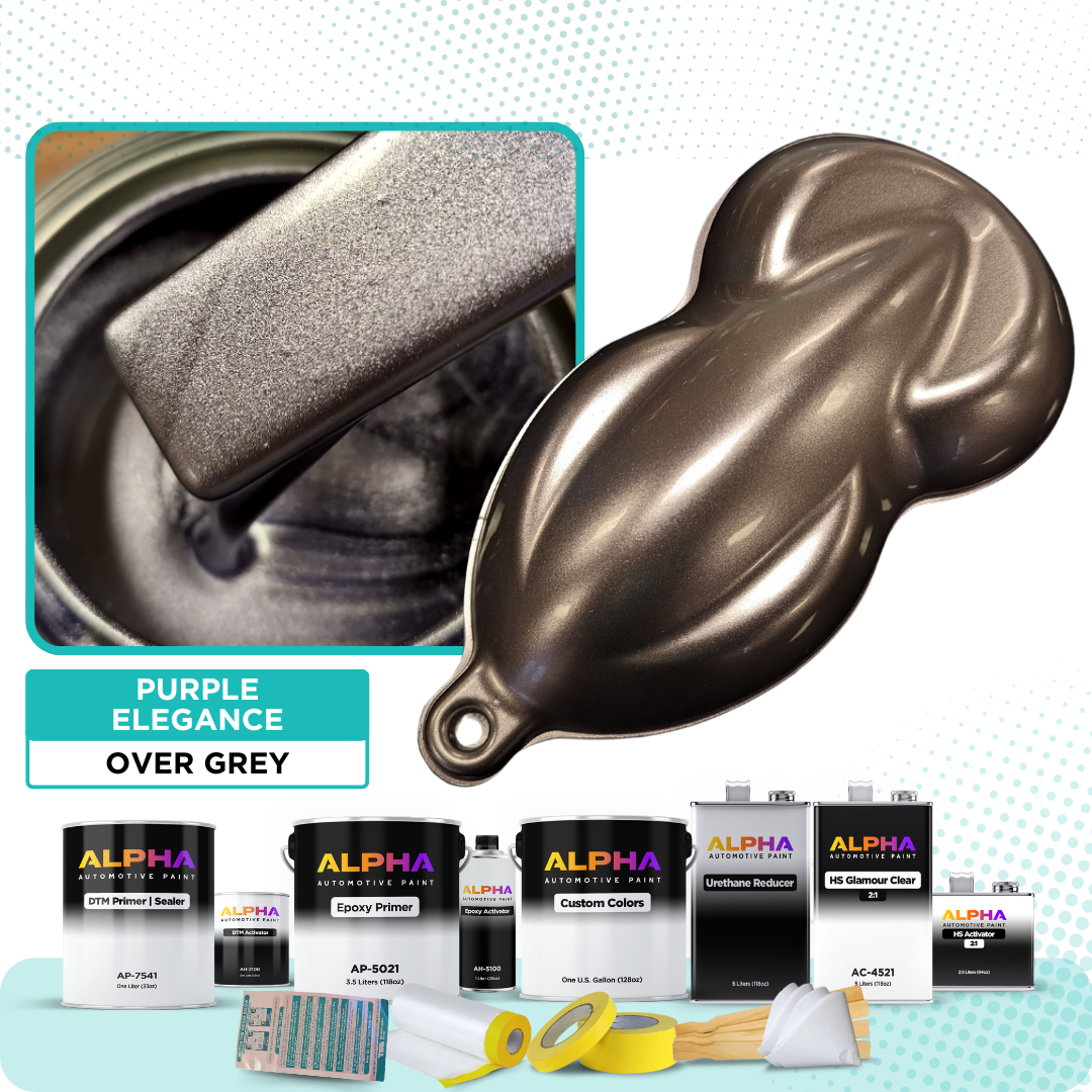 Purple Elegance Vehicle Paint Kit