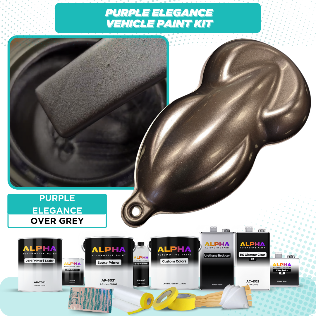 Purple Elegance Vehicle Paint Kit