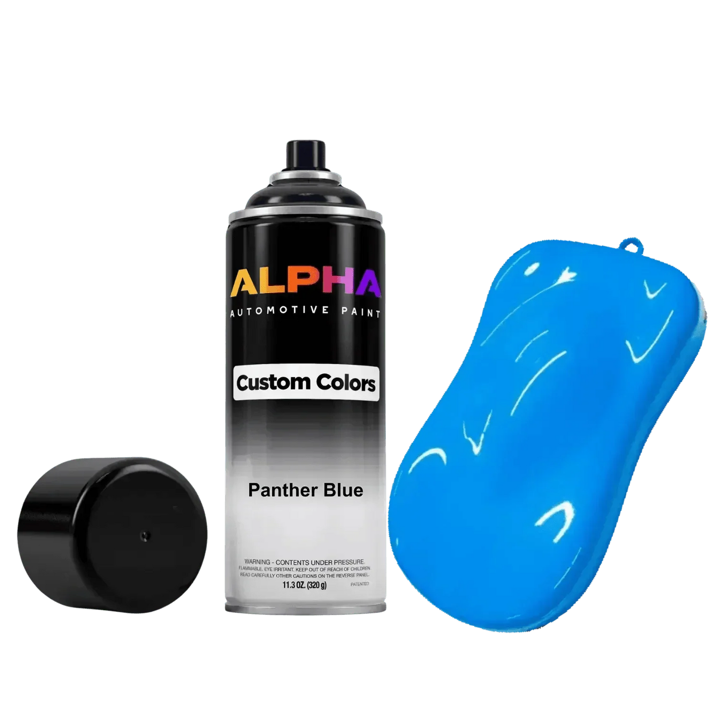 Panther Blue Bike Paint Kit
