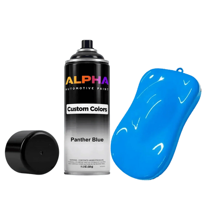 Panther Blue Bike Paint Kit