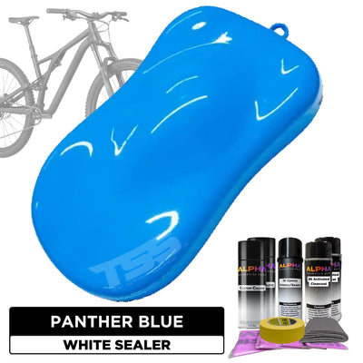 Panther Blue Bike Paint Kit