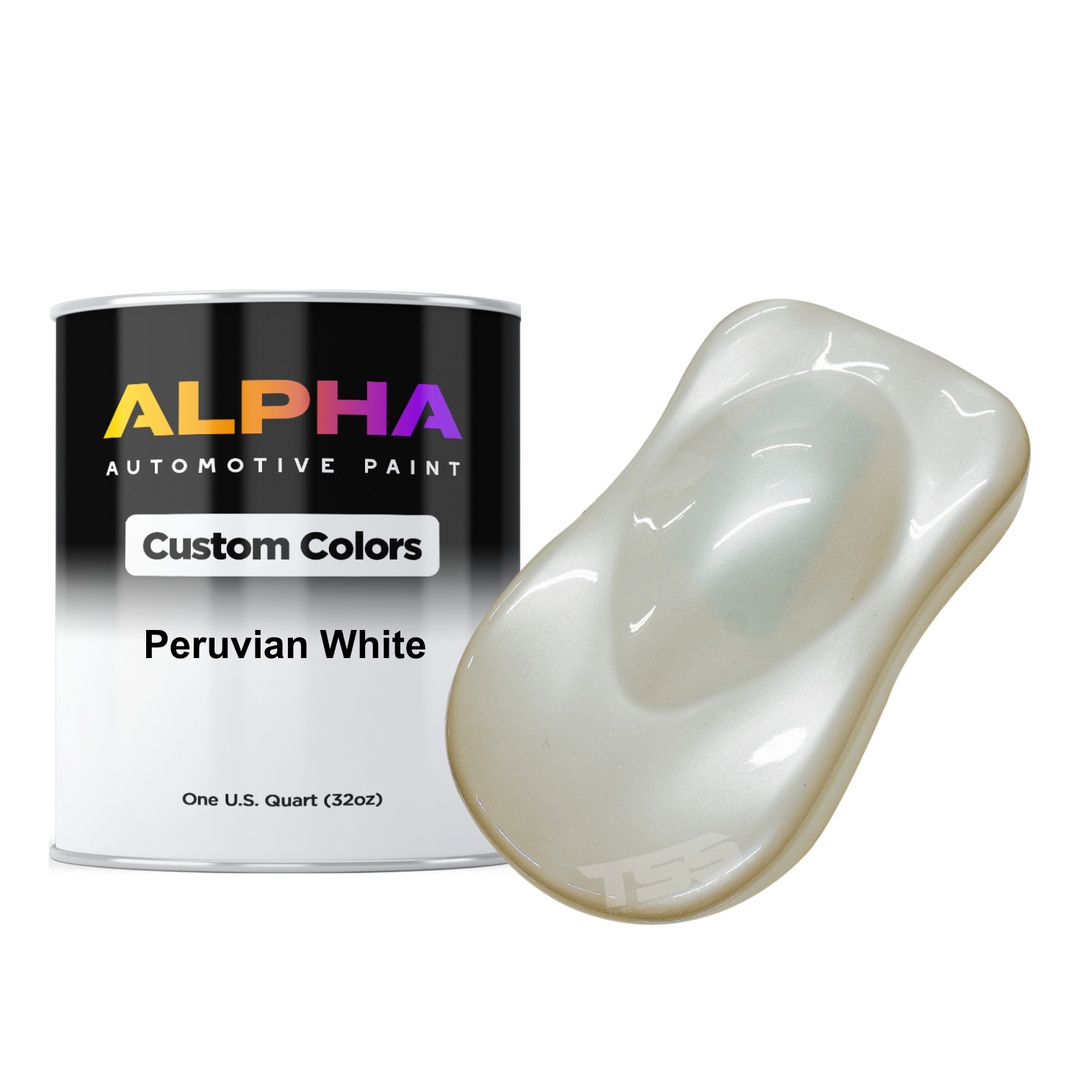 Peruvian White Paint Basecoat Midcoat