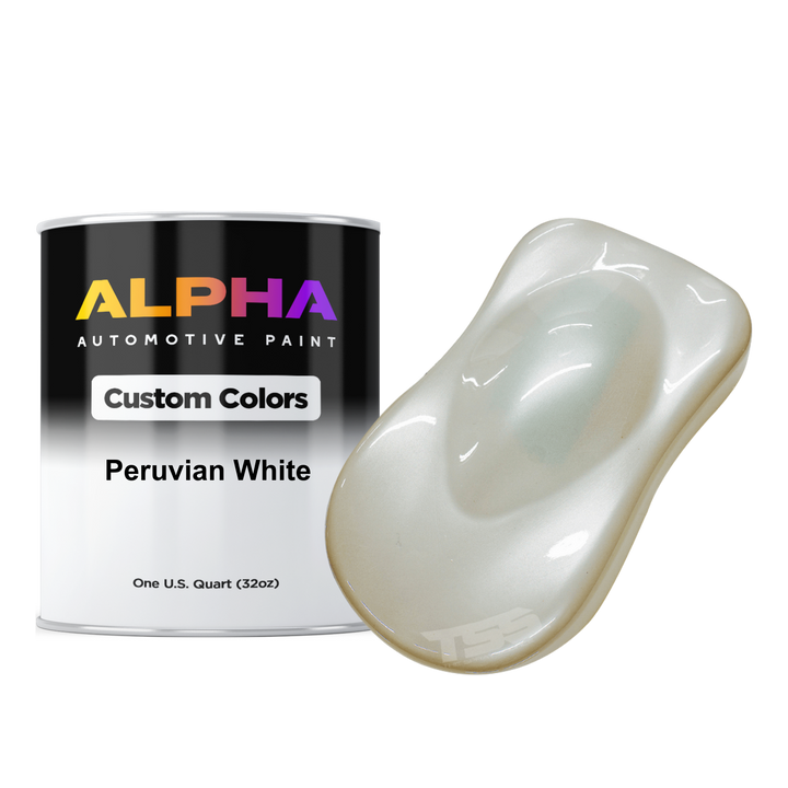 Peruvian White Paint Basecoat Midcoat