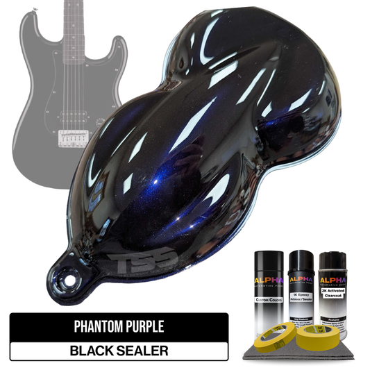Phantom Purple Guitar Paint Kit