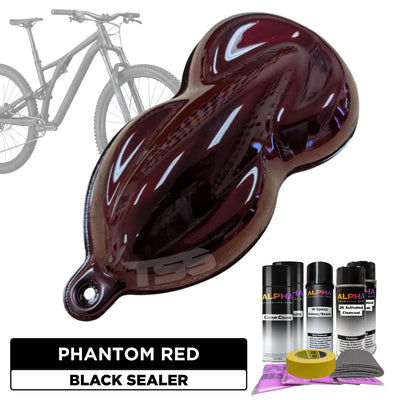 Phantom Red Bike Paint Kit