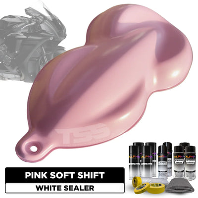 Pink Soft Shift Motorcycle Paint Kit
