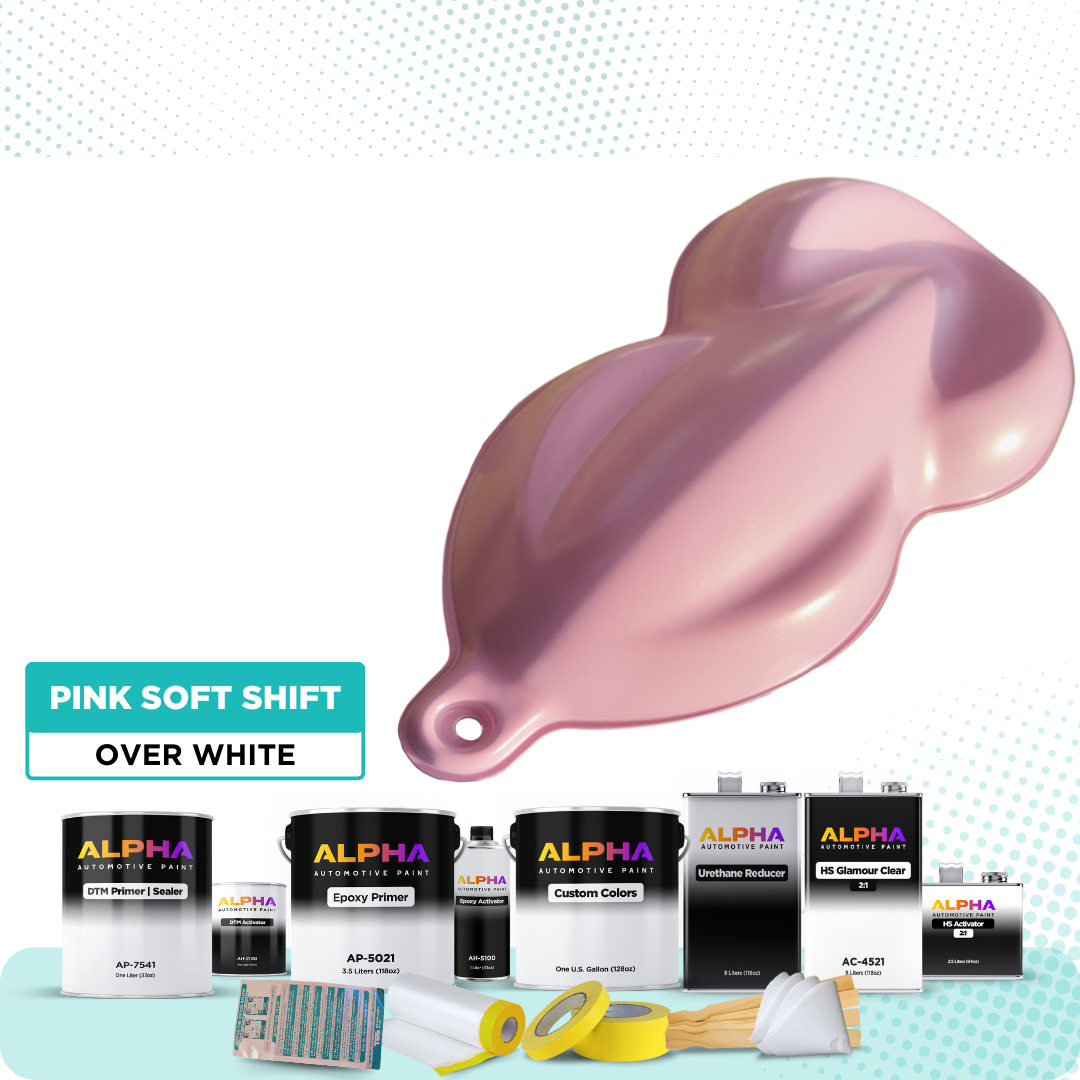 Pink Soft Shift Vehicle Paint Kit