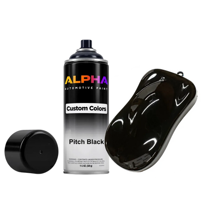 Pitch Black Bike Paint Kit