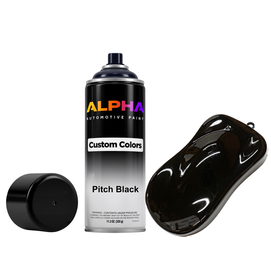 Pitch Black Spray Can Midcoat