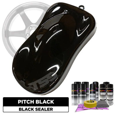 Pitch Black Wheel Paint Kit