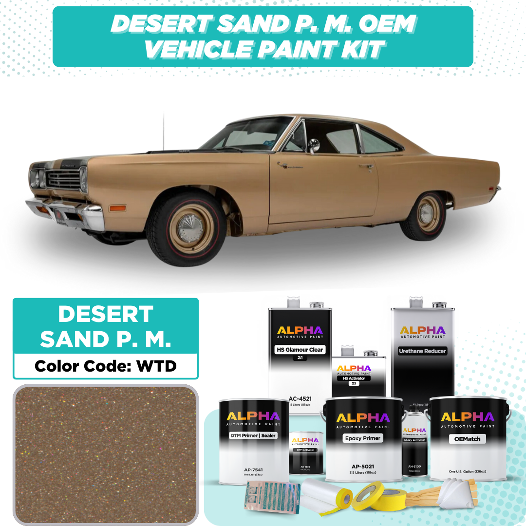 Plymouth Desert Sand P. M. WTD | OEMatch Vehicle Paint Kit