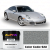 Porsche Arctic Silver 92U | OEMatch Basecoat