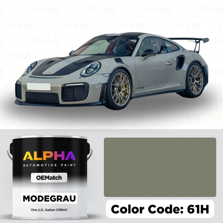 Porsche Fashion Grey 61H | OEMatch Basecoat