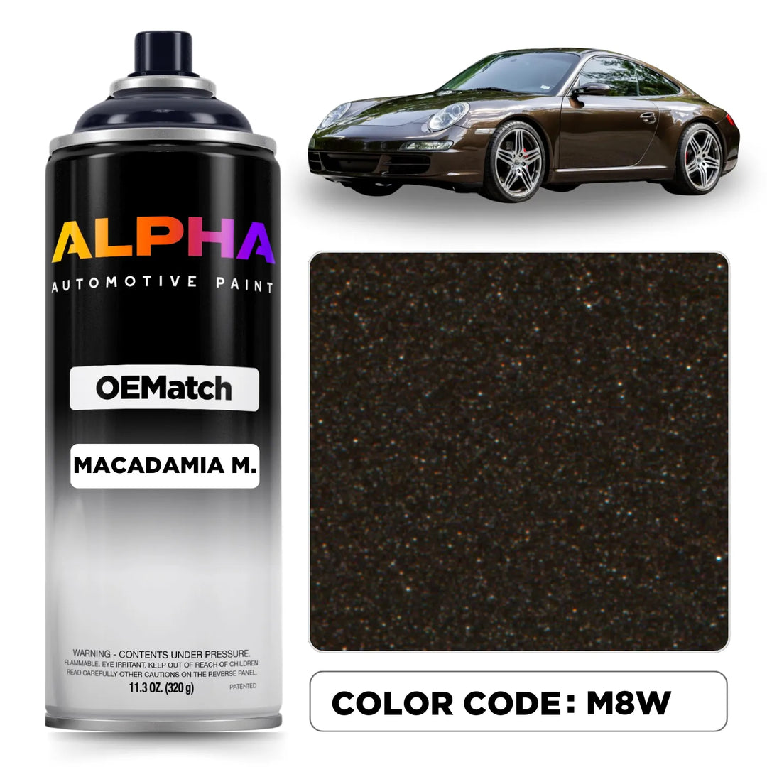 Porsche Macadamia Metallic M8W | OEMatch Spray Can