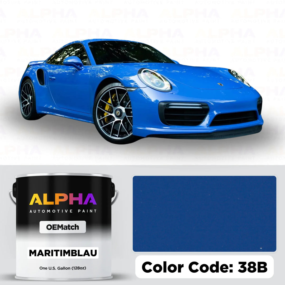 Porsche Maritime Blue 38B | OEMatch Basecoat