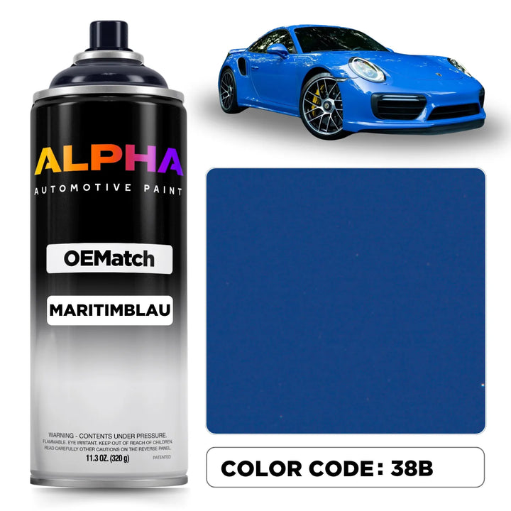 Porsche Maritime Blue 38B | OEMatch Spray Can