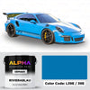 Porsche Riviera Blue L39E | OEMatch Basecoat