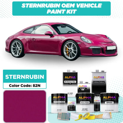 Porsche Ruby Star 82N | OEMatch Vehicle Paint Kit