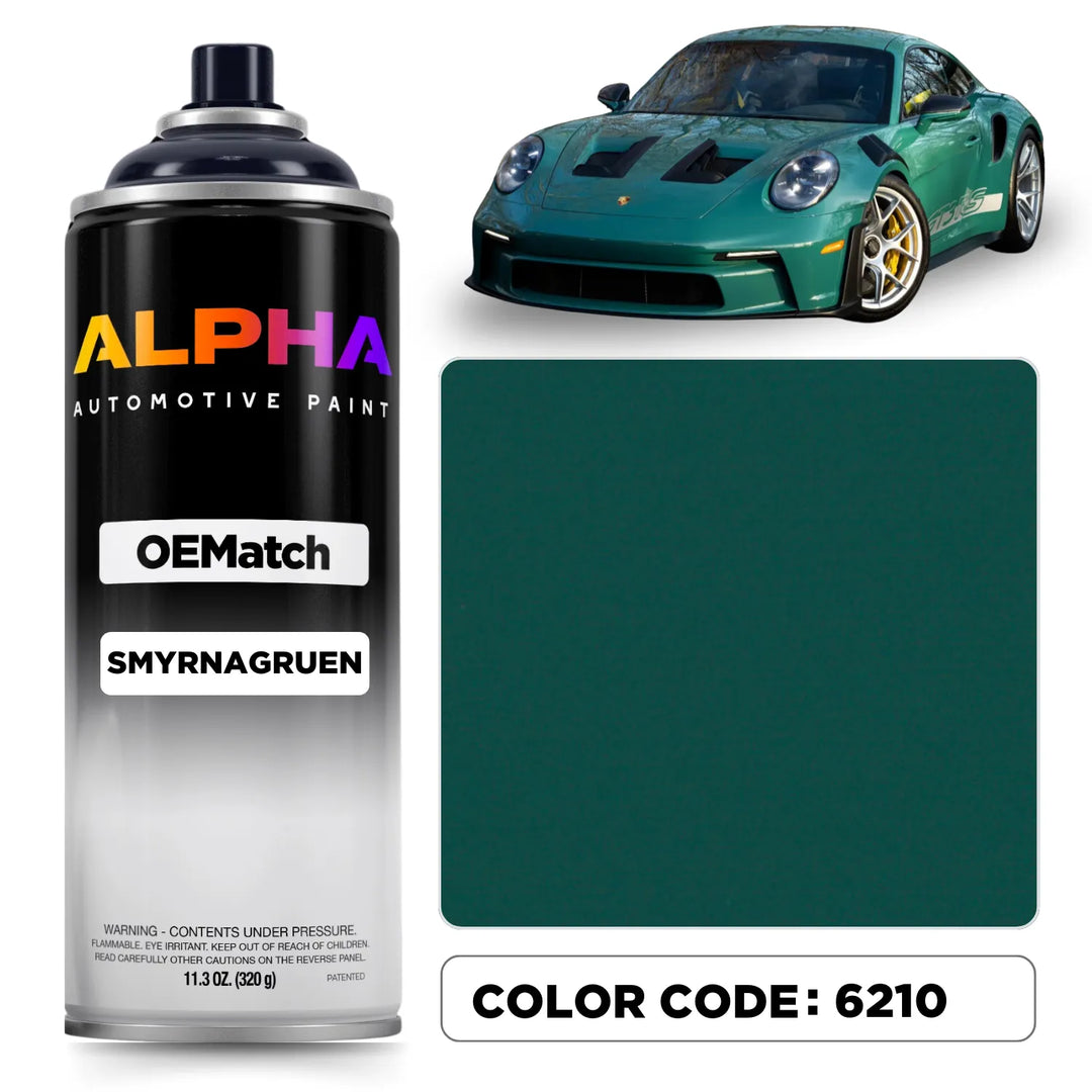 Porsche Smyrna Green 6210 | OEMatch Spray Can