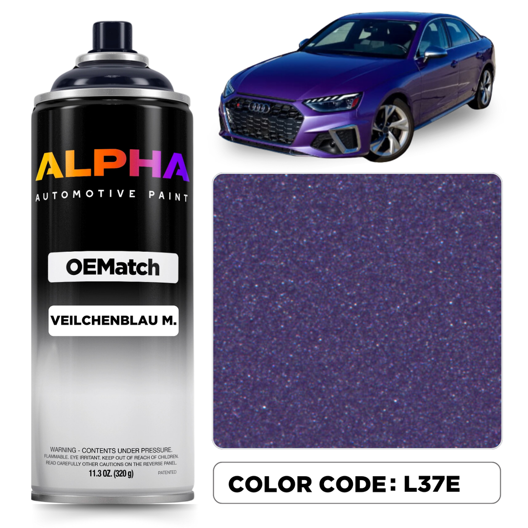 Porsche Violet Blue Metallic L37E / 37E | OEMatch Spray Can