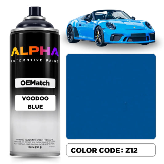 Porsche Voodoo Blue Z12 | OEMatch Spray Can