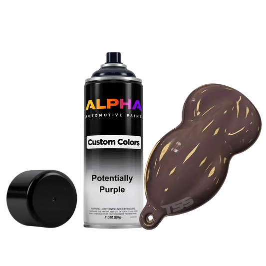 Potentially Purple Spray Can