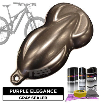 Purple Elegance Bike Paint Kit