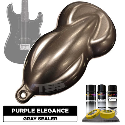 Purple Elegance Guitar Paint Kit
