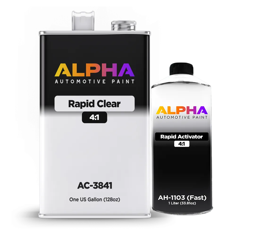 Rapid Clearcoat AC-3841 Kit | Alpha Automotive Paint