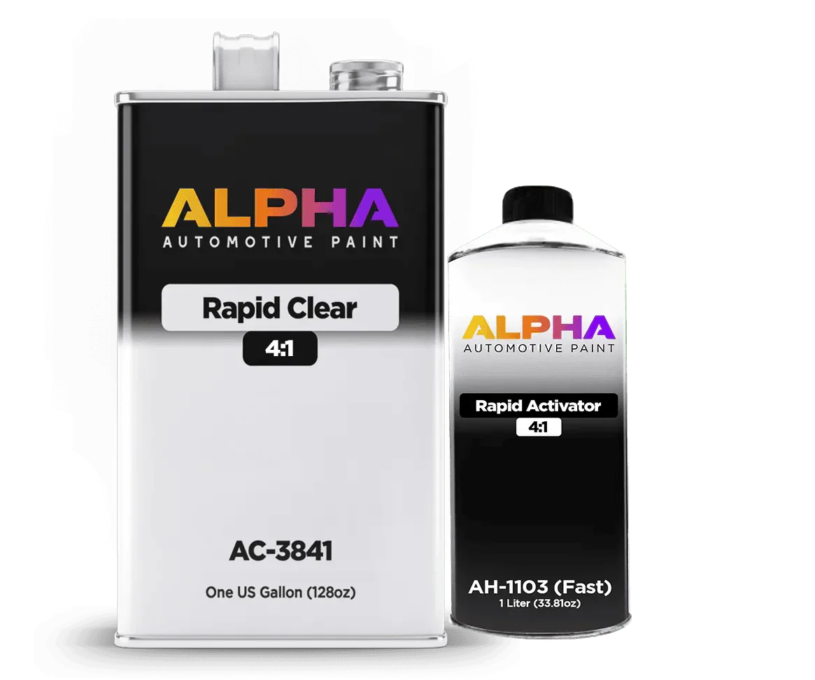 Rapid Clearcoat AC-3841 Kit | Alpha Automotive Paint - The Spray Source