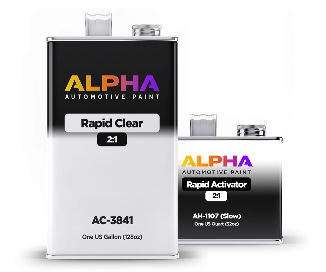 Rapid Clearcoat AC-3841 Kit | Alpha Automotive Paint