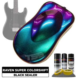 Raven Super Colorshift Guitar Paint Kit