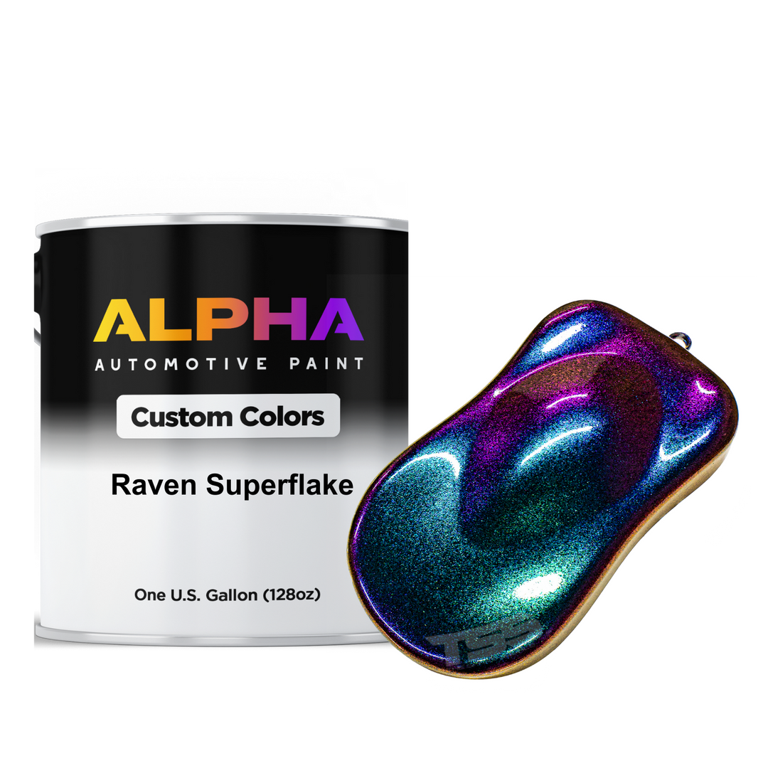 Raven Superflake Paint Basecoat Midcoat