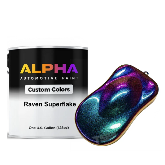 Raven Superflake Paint Basecoat Midcoat