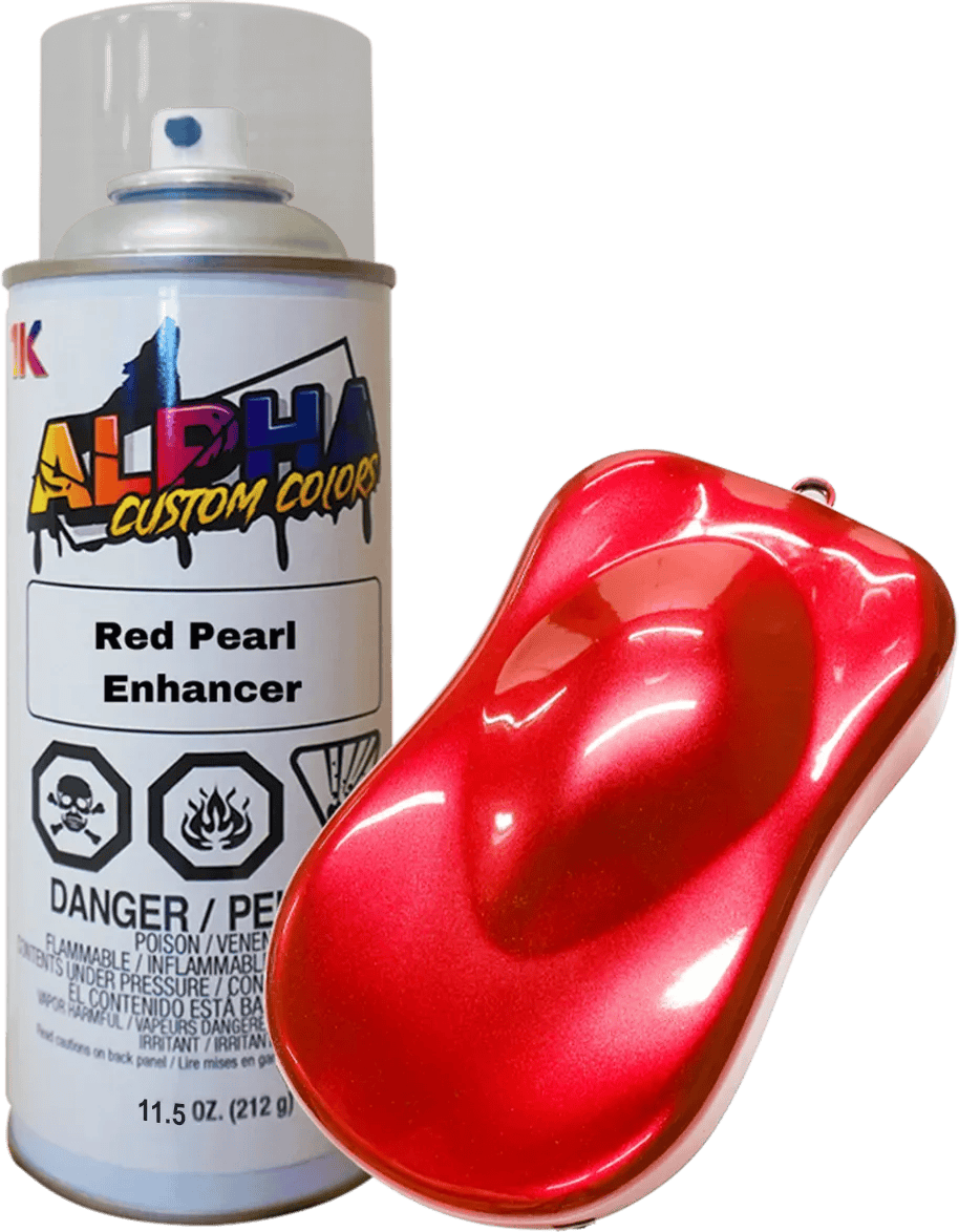 Red Pearl Enhancer Spray Can Midcoat