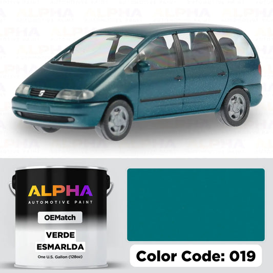 SEAT Verde Esmerlda 019 / 396 | OEMatch Basecoat