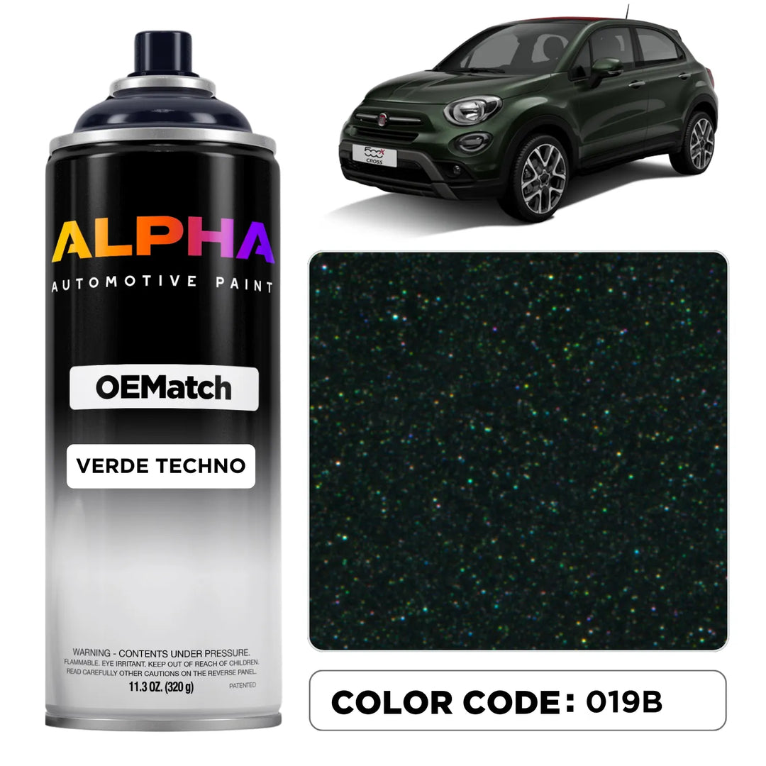 FIAT VERDE TECHNO P. 019B | OEMatch Spray Can