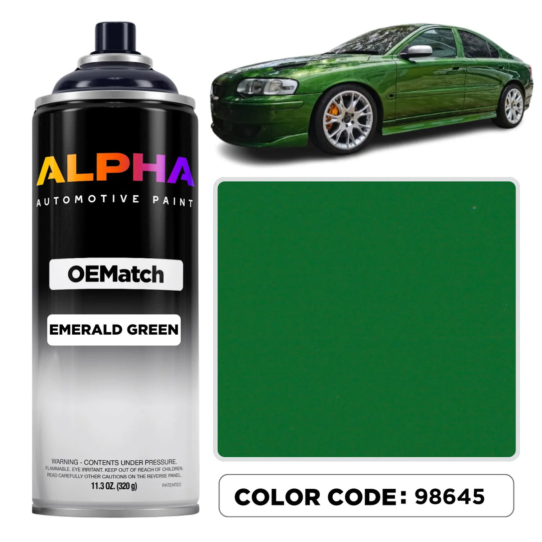 VOLVO EMERALD GREEN 98645 / 6001 | OEMatch Spray Can